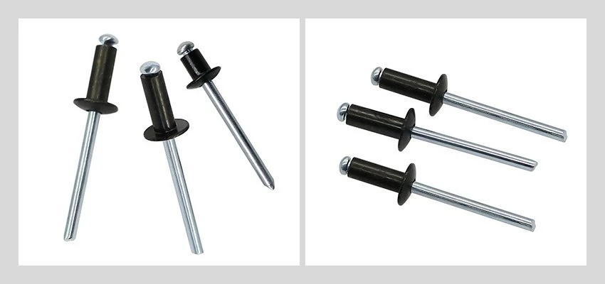Aluminum Black Paint Blind Rivets Types