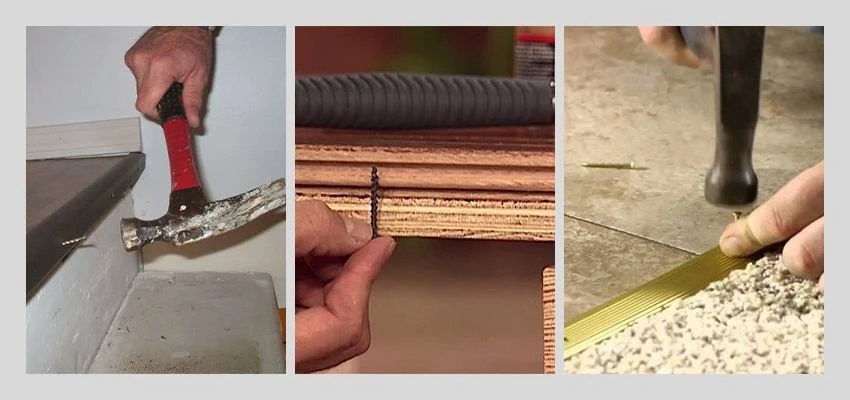 Polished Roofing Screw Nails application